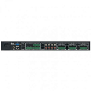 dbx 1261m аудио процессор для многозонных систем. 12 входов - 6 балансных мик/лин Phoenix, 4 RCA, S/PDIF; 6 балансных Phoenix выхода