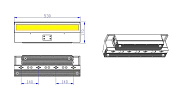 Сценическая циклорама SS5451XHM-F AuroCYC 180 Hex IP 6813000340 (with feet)