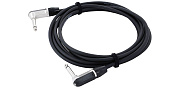 Cordial CFI 3 RR инструментальный кабель угловой джек моно 6.3мм/угловой джек моно 6.3мм, 3.0м, черный