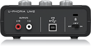 Behringer U-PHORIA STUDIO набор для звукозаписи: USB-аудиоинтерфейс UM2, конденс.микрофон C-1, наушники HPS5000