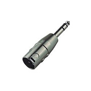 NordFolk NCA5117 переходник XLR male <=> 6.3 мм stereo Jack (TRS), металл