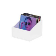 Glorious Record Box Advanced White 110 подставка, система хранения виниловых пластинок до 110 шт,