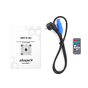 UNITY 12 FAU PAR / 12x20 Вт / RGBWA+UV / 6381 Лм / 34962 Кд / 23° (37°) / 1398 Лк@5м / до 91 Ra / 16 бит + 4 кривые / выбор Hz / шторки, фильтры / тихий режим / IP20 / до 7м.