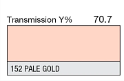 Светофильтр LEE Filters №152 Pale Gold