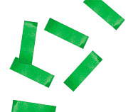 Конфетти бумажное 17х55мм темно-зеленое Конфетти бумажное 17х55мм темно-зеленое