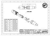 AMPHENOL AC5F - разъем XLR кабельный мама , 5 контактов, точеные контакты, цвет - никель