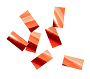 Конфетти металлизированное 10х20мм красное Конфетти металлизированное 10х20мм красное