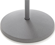 K&M 26010-300-87 микрофонная стойка прямая с круглым основанием, серая, 870-1575 мм