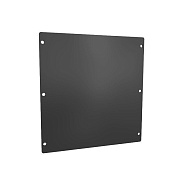 Панель коробки лючка ПКЛ.20.20.бланк Панель коробки лючка черного цвета без отверстий и разъемов (бланк)