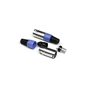 INVOTONE XLR3M100 - разъём XLR 3Р, папа, кабельный, корпус металл/ пластик