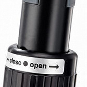 K&M 21364-000-55 стойка Ring Lock для АС, без основания, черная, 880 мм