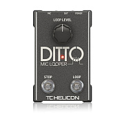 TC HELICON DITTO MIC LOOPER - вокальная педаль эффектов, лупер