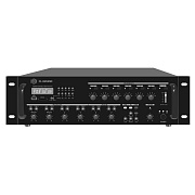 SHOW PS-2406 - трансляционная система 240 Вт,100В/4 ом, 6 зон, со встроенным MP3, FM тюнер