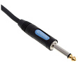 Cordial CCFI 0.9 PP инструментальный кабель джек моно 6.3мм/джек моно 6.3мм, 0.9м, черный