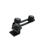 K&M 24035 держатель для микрофона с креплением на обод бас барабана, чёрный