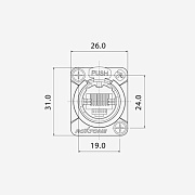 Разъем RE8FD5V