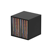 Glorious Record Box Black 110 подставка, система хранения виниловых пластинок 110 шт. , цвет чёрный