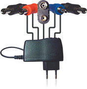 BEHRINGER PSU-HSB-ALL - 9V/1.7A сет. адаптер, совместим с педалями эффектов для гитары, баса, клавиш