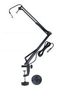NordFolk NMS024 стойка микрофонная настольная пантограф, усиленная, встроенный кабель