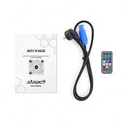 UNITY 19 WILOX PAR / 19x20 Вт / RGBL+CW+WW / 11491 Лм / 45408 Кд / 1815 Лк@5м / до 93 Ra / 16 бит / 4 кривые / выбор Hz / шторки, фильтры / тихий режим / IP20 / USB / до 10 м