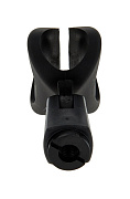 K&M 85050-000-55 эластичный держатель для микрофона 22-28 mm, чёрный