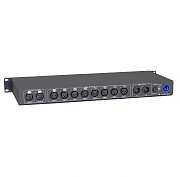 INVOLIGHT DMXAC8 - конвертер/сплиттер Art-Net, DMX-512, разъемы 2х RJ45, 2х DMX-вход, 8х DMX-выход