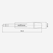 Разъем RJ3P-BG
