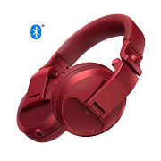 PIONEER HDJ-X5BT-R - профессиональные диджейские наушники, 5 - 30000 Гц, 102 дБ, 36 Ом, красные