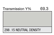 Светофильтр LEE Filters №298 Neutral Density