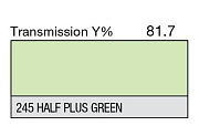 Светофильтр LEE Filters №245 Half Plus Green