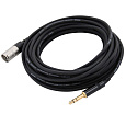 Cordial CFM 3 MV инструментальный кабель XLR male/джек стерео 6.3мм, 3.0м, черный