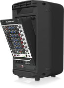 BEHRINGER EPS500MP3 - портат.система звукоусил.,500 Вт,8-кан.микшер-усилит.,MP3-плейер