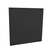 Крышка коробки универсальной ККУ25.25 Крышка для коробки универсальной КУ 250х250 мм, цвет — черный