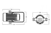 Компактный LED прожектор SS373XCE APARISPOTX4