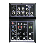 INVOTONE MX5 - микшерный пульт, 1 микрофонный вход, ,XLR и балансный Jack,2 стерео входа