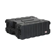 GATOR G-PROR-4U-19 - рэковый кейс, 4U, ручка, колеса, стальные рельсы, пластик