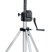 ECO LSP088L Black/Silver стойка для прожектора следящего света с подъемным механизмом