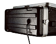 GATOR GRC-10X6 - рэковый кейс,пластик,черный,10U верх, 6U низ, компактный, легкий доступ к кабелям
