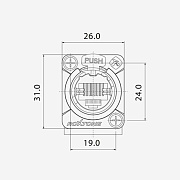 Разъем RE8FD5H