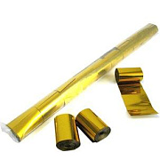 Серпантин металлизированный 4смх20м золото