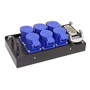 6 розеток BRM-6H-CEE3P16-6