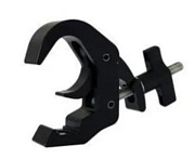 Алюминиевая струбцина C-U-CL43-51PRO BLACK для трубы 43 - 51 мм