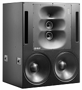 GENELEC 1236AP-VU активный 3-полосный монитор, 2хНЧ 18" 1000Вт, 2хСЧ 5" 800Вт, ВЧ 1" 400Вт. Внешний усилитель. Черный