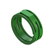 Кольцо для XLR-разьемов, зеленый XR-GN