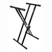 TEMPO KS210 - стойка под клавиши с защелкой, двойная рама