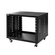 NordFolk NRS8U рэковая стойка-шкаф 8U, без дверей, колеса, сталь