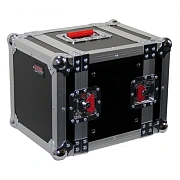 GATOR G-TOUR 6UHR - рэковый флайт-кейс (1/2 рэка), 6 U, глубина 8', дерево