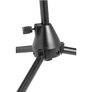 ONSTAGE MS7701B - микрофонная стойка-журавль, тренога, регулируемая высота, черная