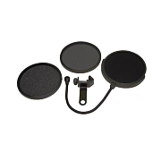INVOTONE MPF300 - поп фильтр (комплект 3 шт. разной плотности) с креплением на микрофонную стойку