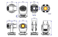 Поворотная «голова»  SS9472SCM NEPTUNE 550 HYBRID